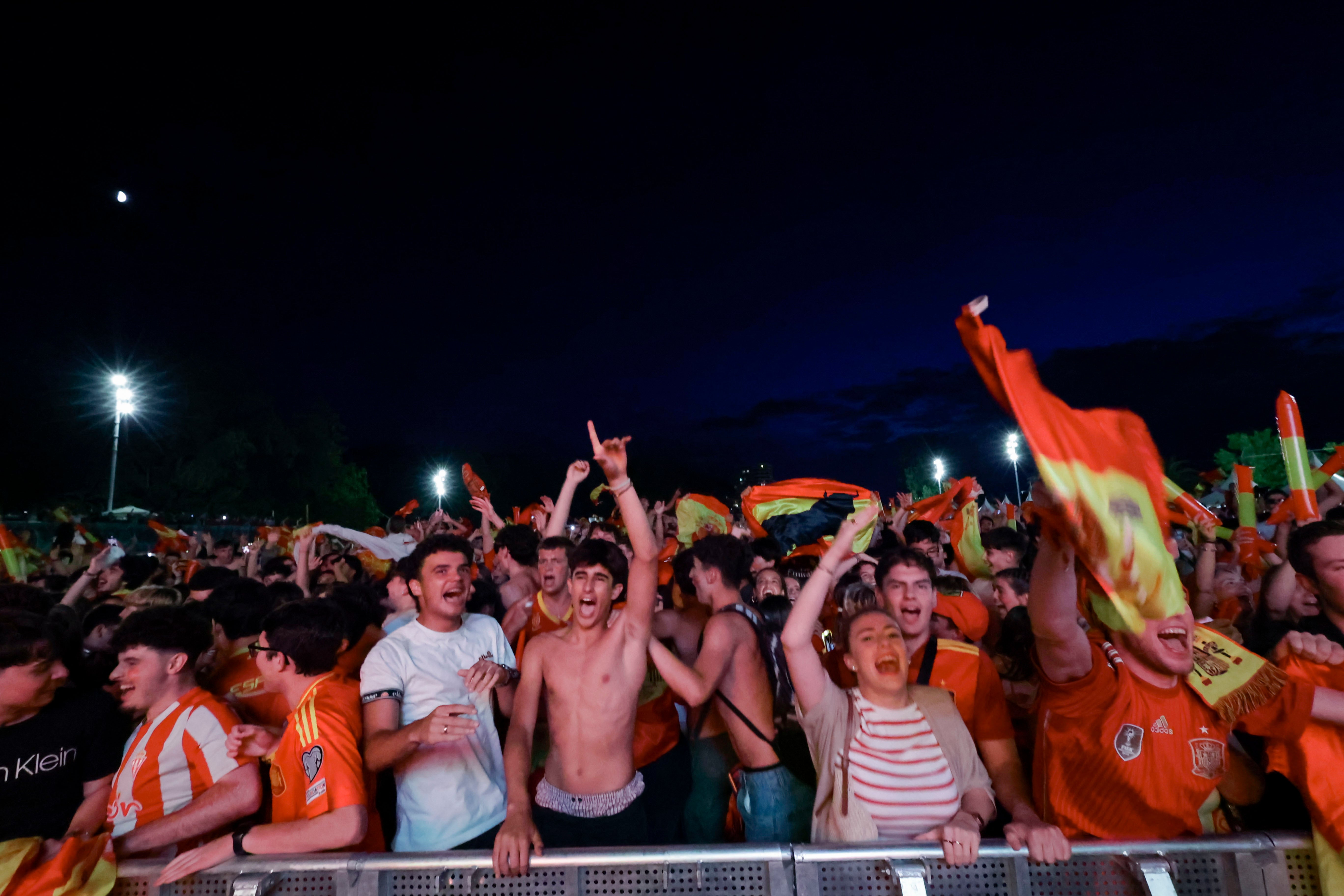 Asturias vibra con la final de la Eurocopa