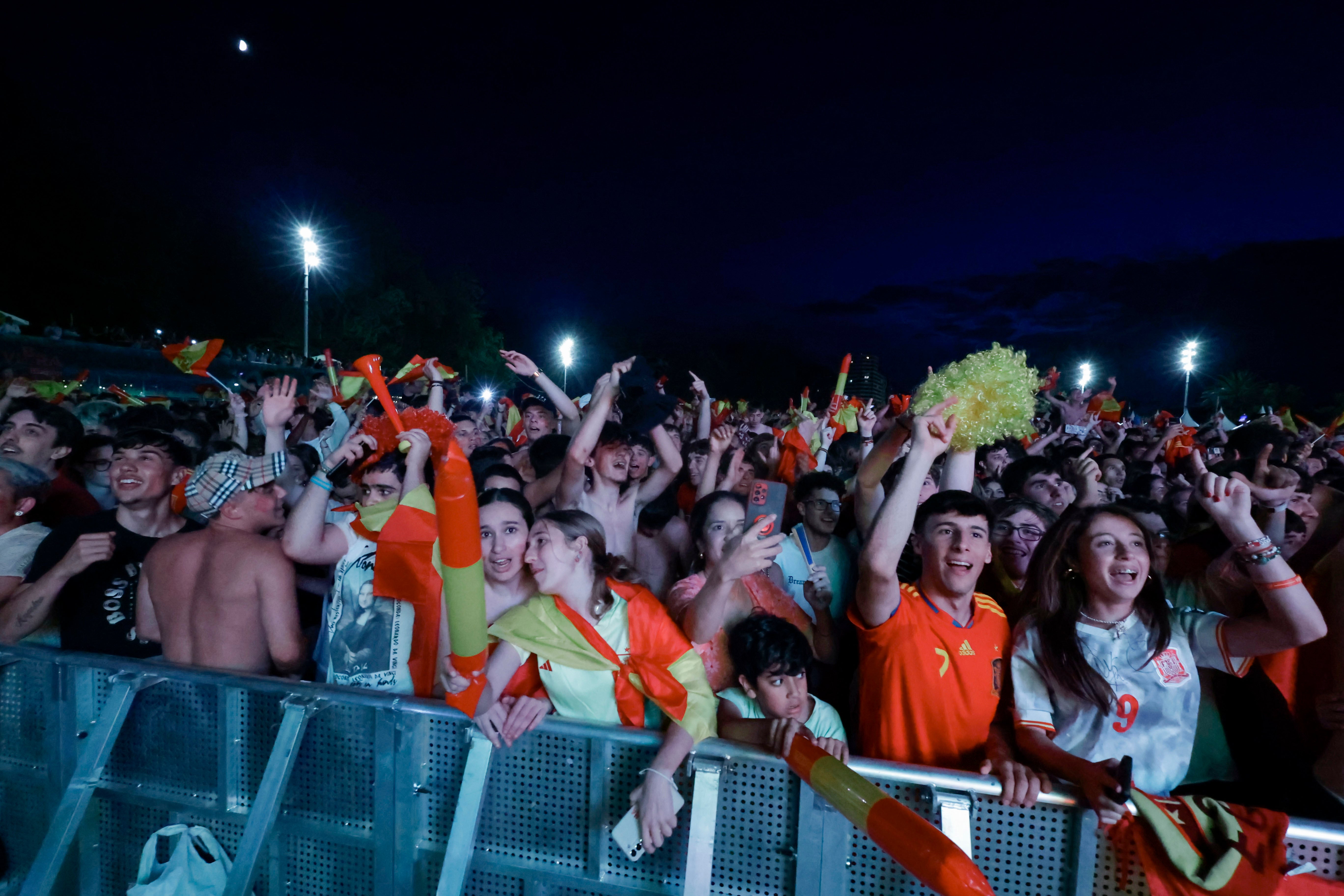 Asturias vibra con la final de la Eurocopa