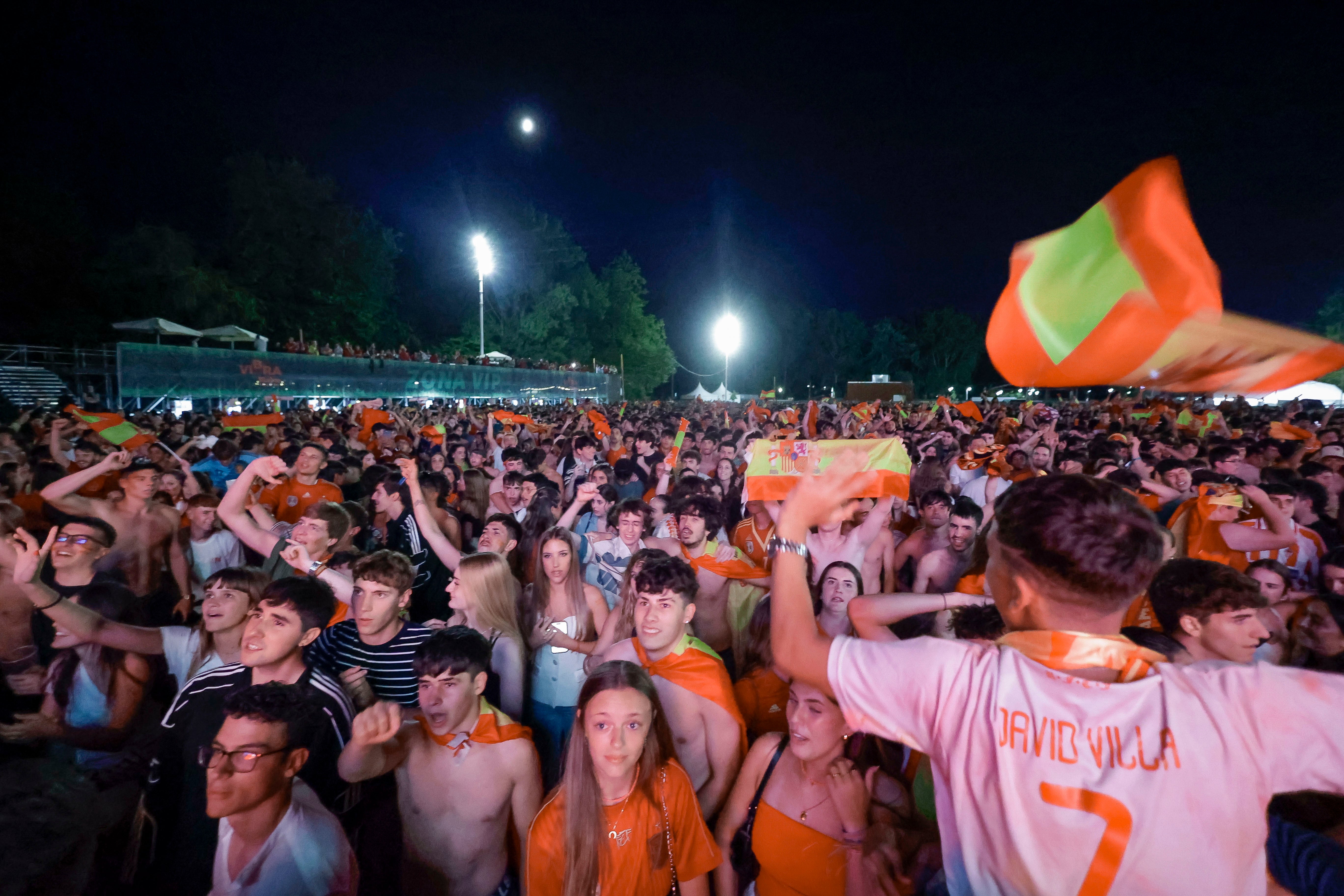 Asturias vibra con la final de la Eurocopa
