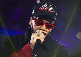 El cantante puertorriqueño Anuel AA.