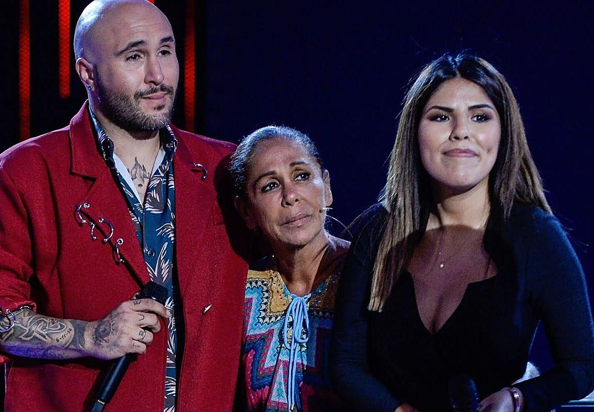 Kiko Rivera, Isabel Pantoja e Isa Pantoja.