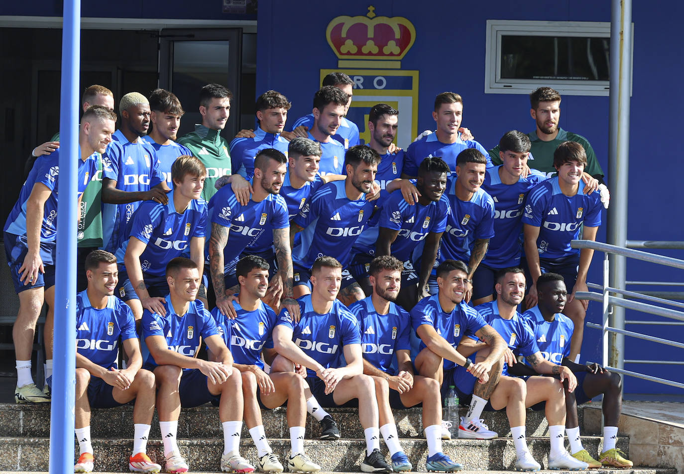 El Real Oviedo se pone a punto: las imágenes del primer entrenamiento