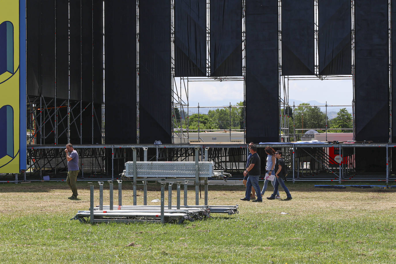 El esqueleto del Boombastic: el trabajo que hay detrás del festival