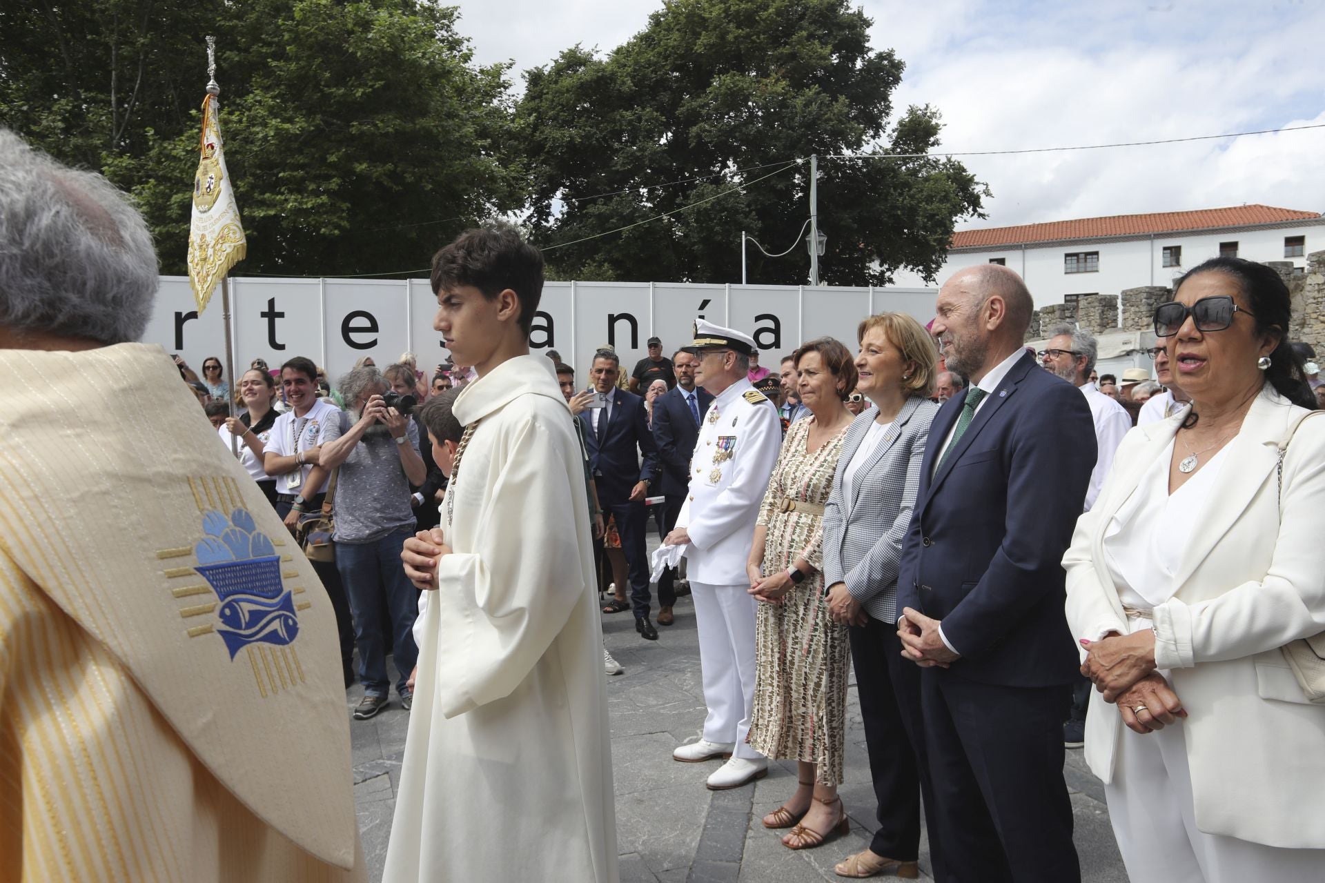 Gijón celebra la ofrenda floral del Carmen más especial