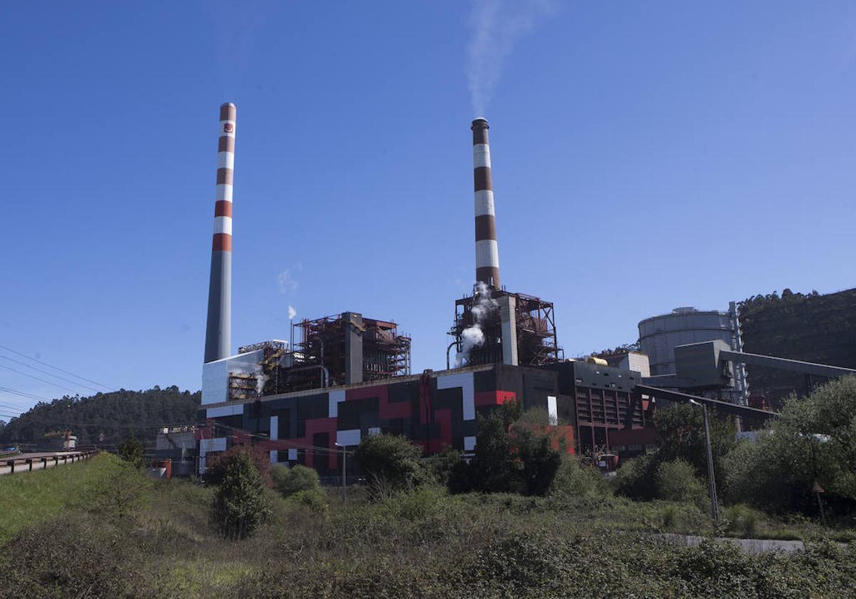 Central térmica de Aboño.