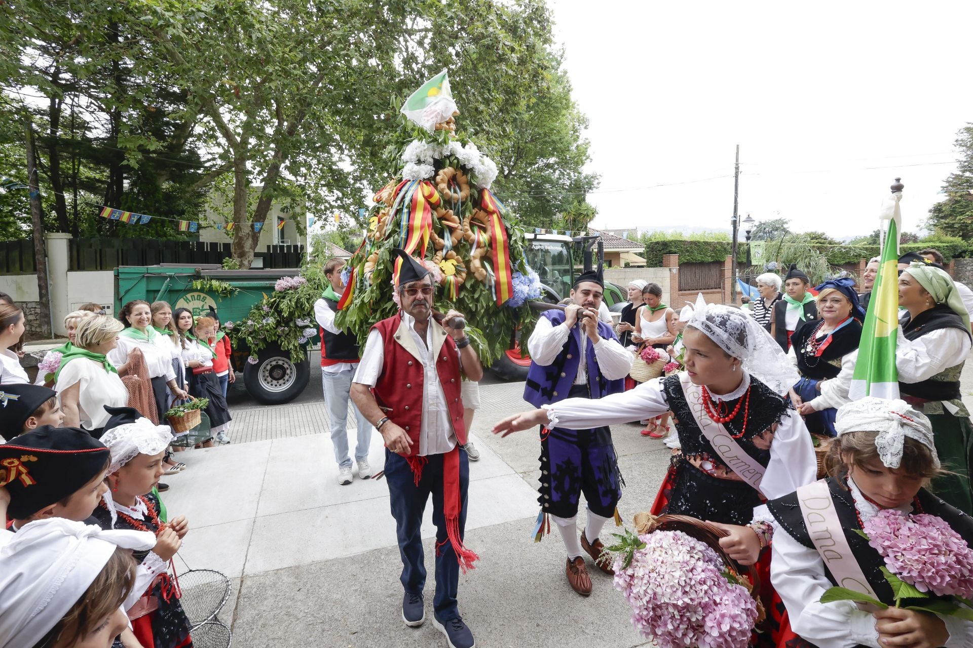 Somió, a rebosar en sus fiestas