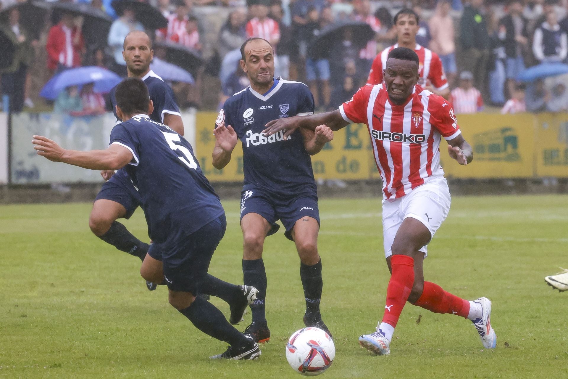 Las mejores imágenes del primer partido de la pretemporada del Sporting