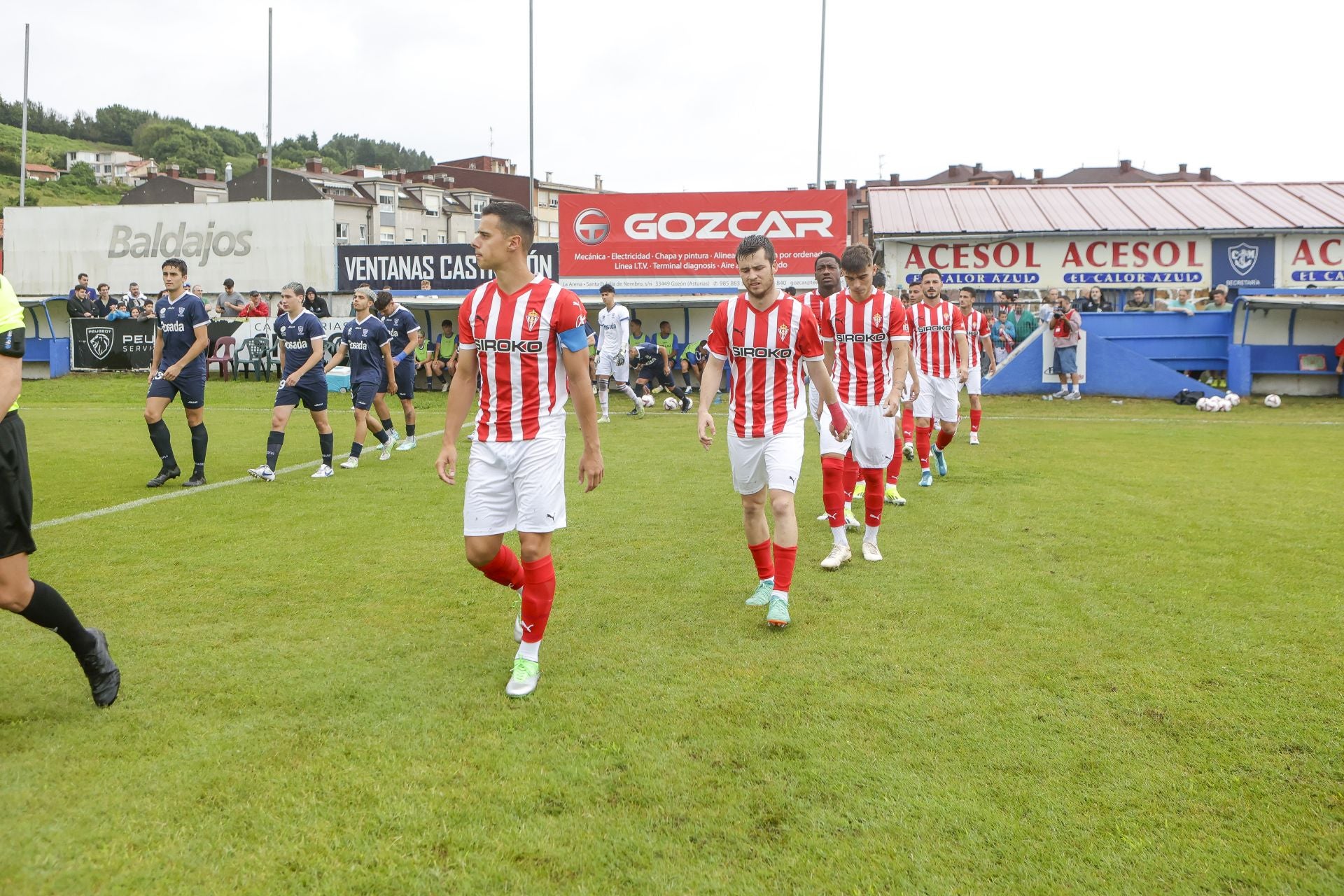 Las mejores imágenes del primer partido de la pretemporada del Sporting