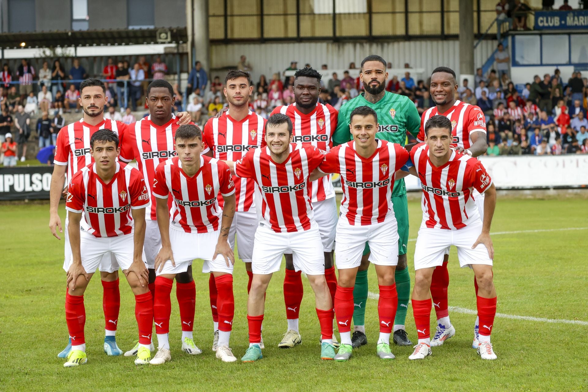 Las mejores imágenes del primer partido de la pretemporada del Sporting