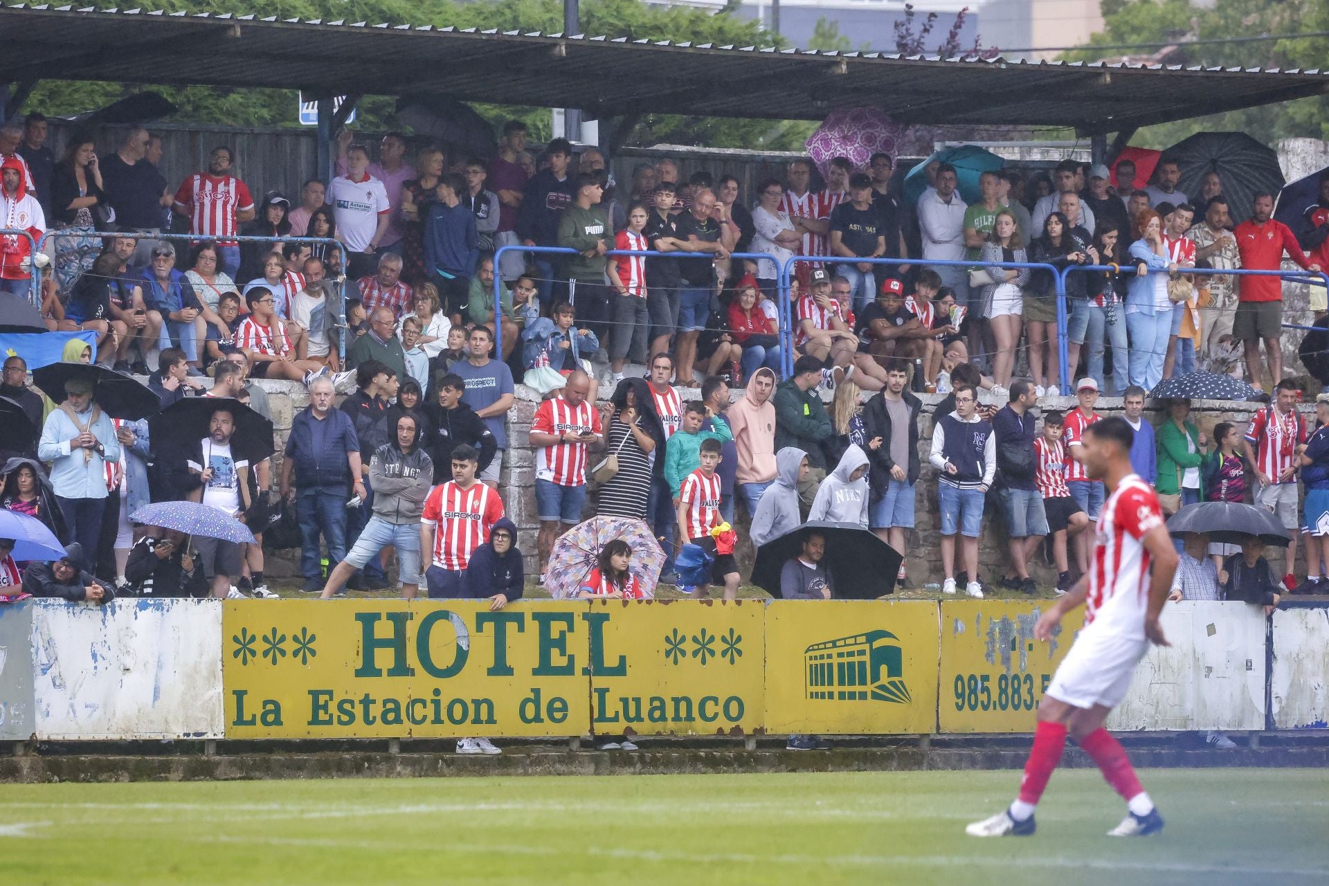 Las mejores imágenes del primer partido de la pretemporada del Sporting