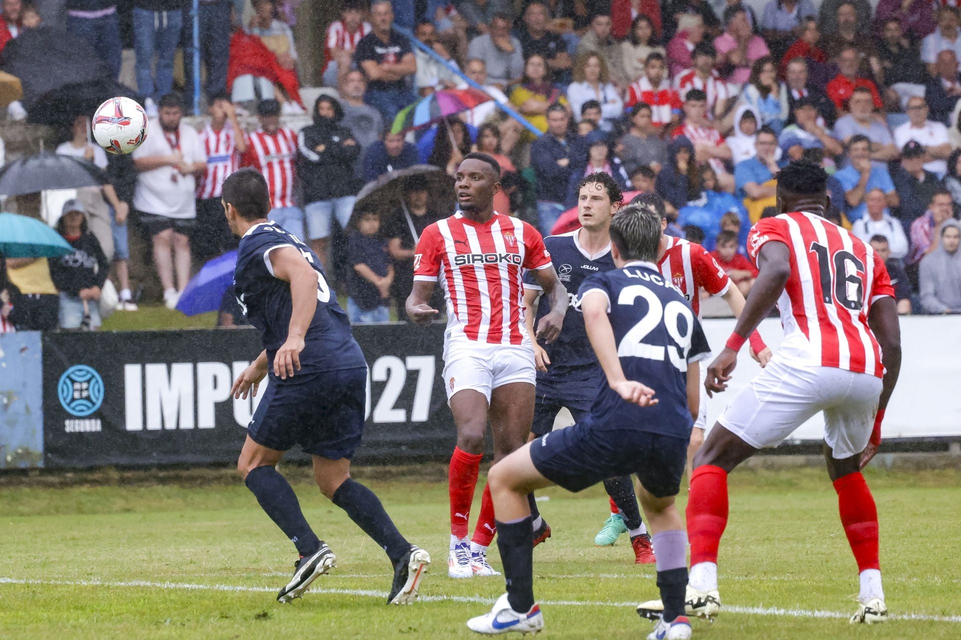 Las mejores imágenes del primer partido de la pretemporada del Sporting