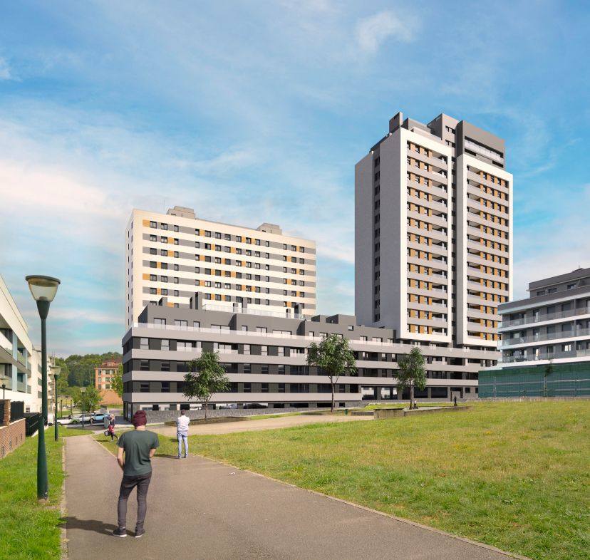 'Summus'. Torre de 18 plantas que empezará a construirse en septiembre en Nuevo Roces. pentagono real estate