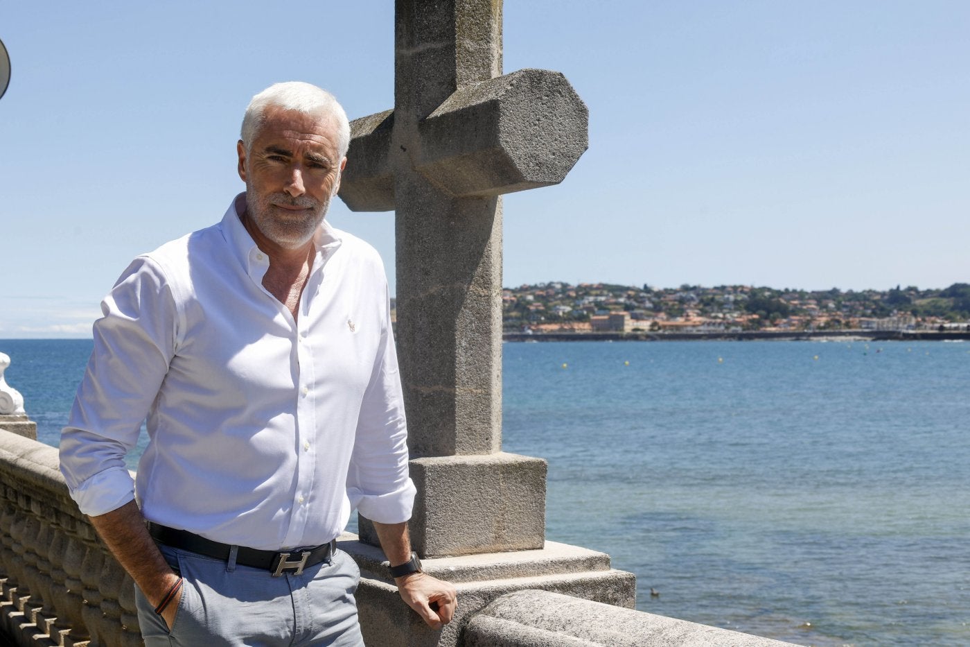 Pablo González, en el paseo del Muro, reflexiona sobre la cita del próximo domingo del Festival Aéreo.