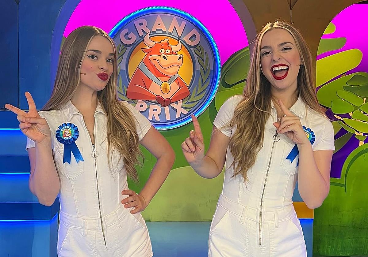 Aitana y Paula Etxeberria, las Twin Melody, en 'El Grand Prix'.