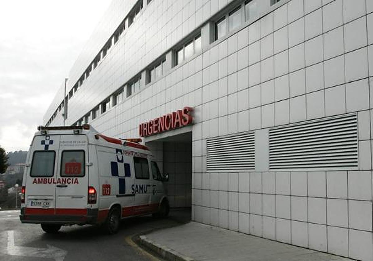 La entrada a Urgencias del Hospital San Agustín.