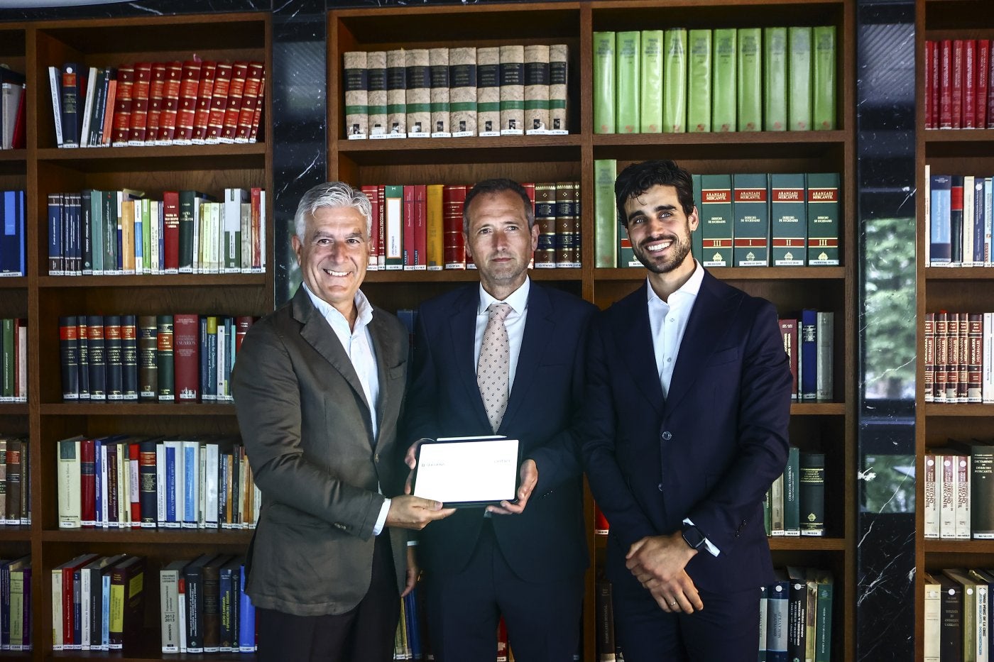 Carlos Ranera, David González e Ignacio Arce, en Ontier.