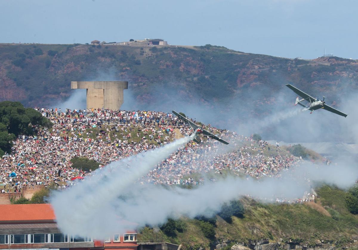 Festival Aéreo de Gijón el pasado año.