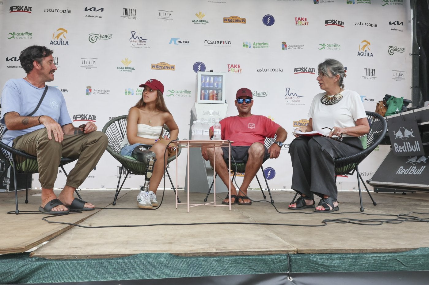 Jesús Espina, María Martín-Granizo y Lucas García. con De Soignie.