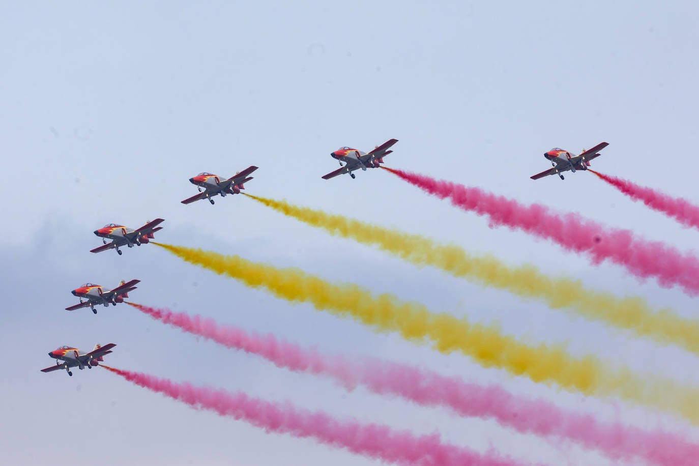 Festival Aéreo Internacional: Gijón disfruta del espectáculo en el cielo