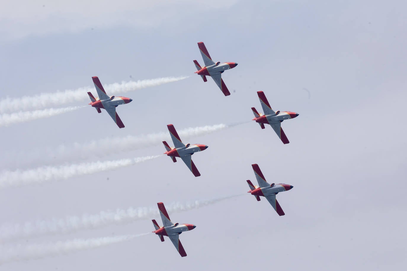 Festival Aéreo Internacional: Gijón disfruta del espectáculo en el cielo