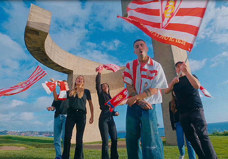 Un 'frame' del videoclip de la canción que fue presentada este martes.