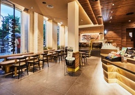 Así es el nuevo Starbucks de Gijón