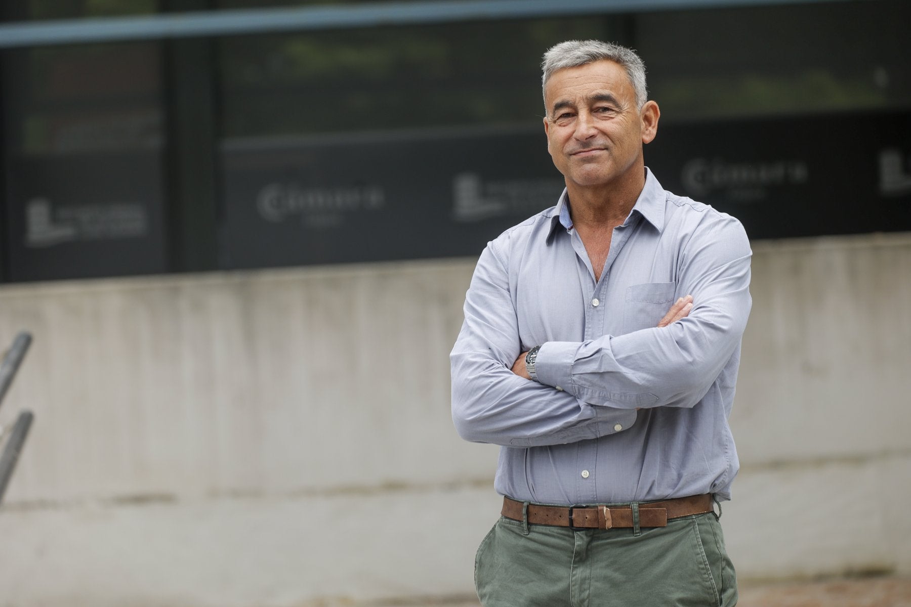 Mario Cueto-Felgueroso, directorcomercial de la Cámara de Comercio,en la sede de la institución.