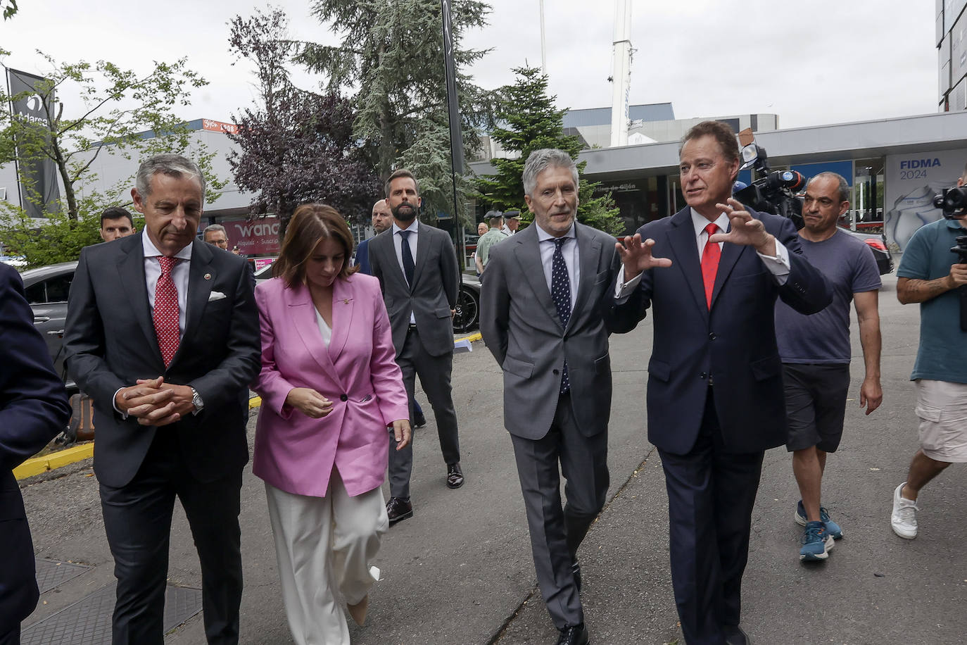 Así ha sido la inauguración de la Feria de Muestras en el Luis Adaro