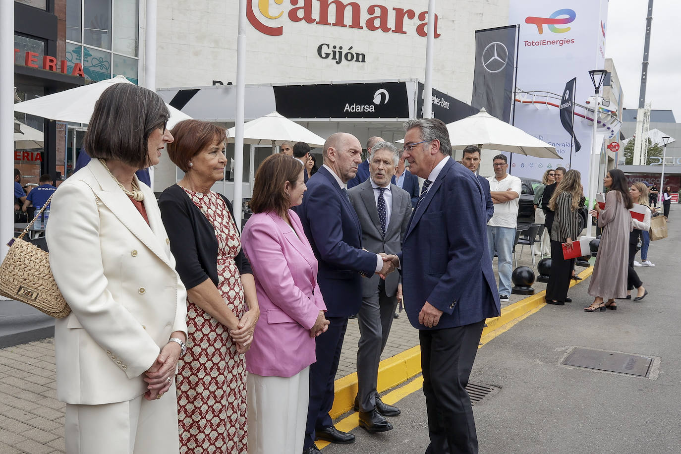 Así ha sido la inauguración de la Feria de Muestras en el Luis Adaro