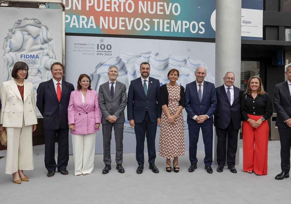 Así ha sido la inauguración de la Feria de Muestras en el Luis Adaro