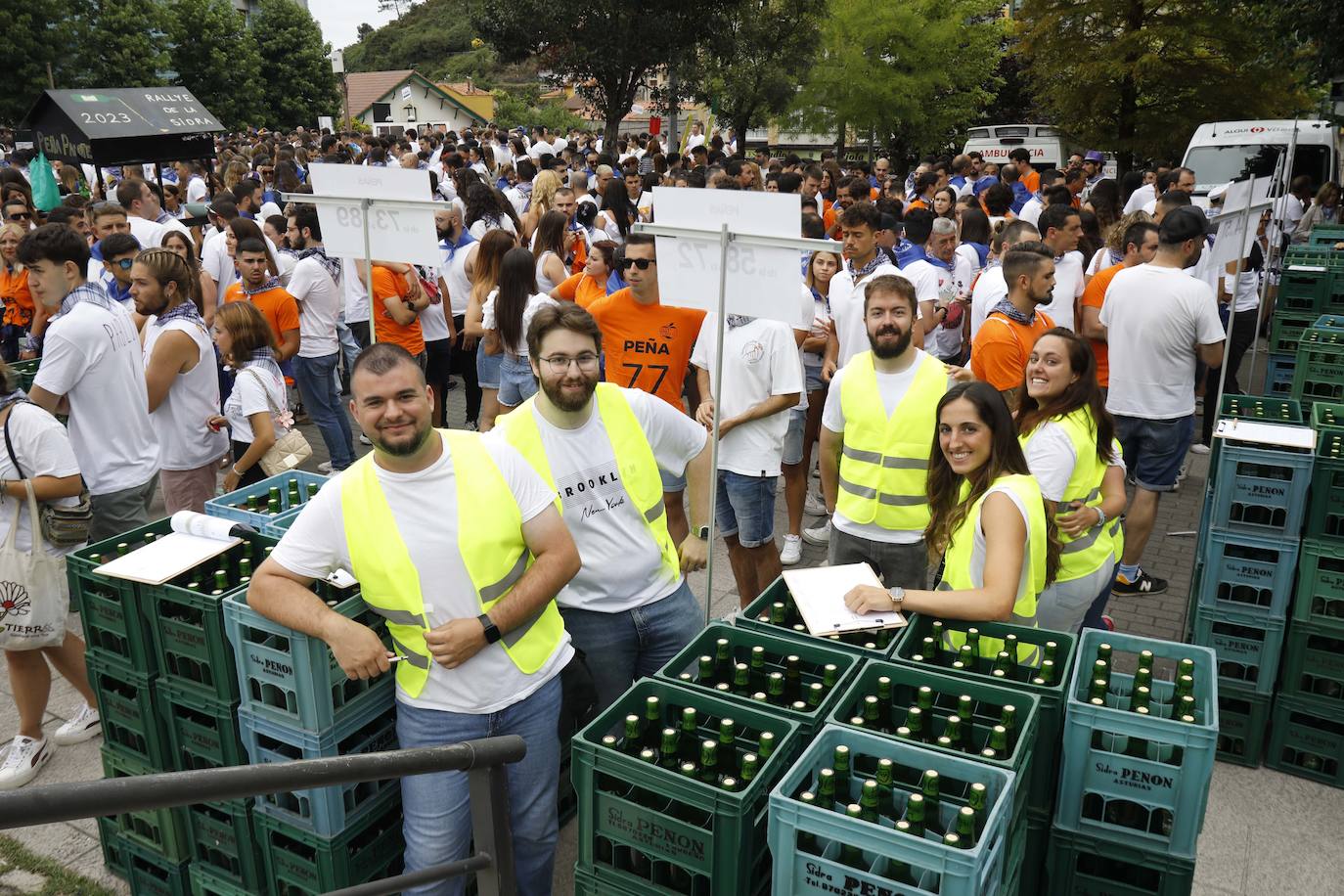 El rally de la sidra de Candás, en imágenes