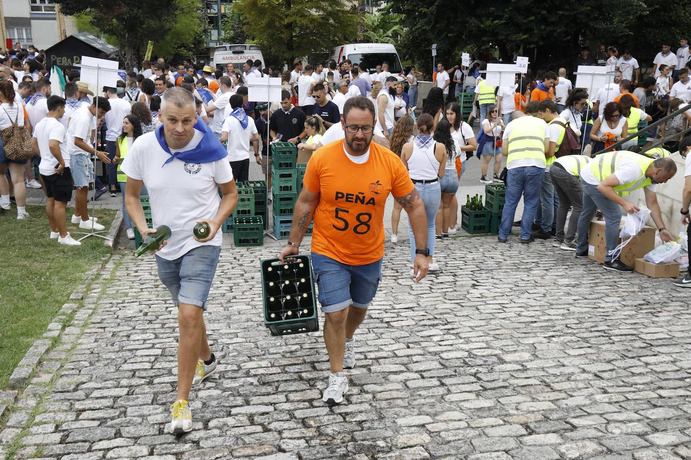 El rally de la sidra de Candás, en imágenes