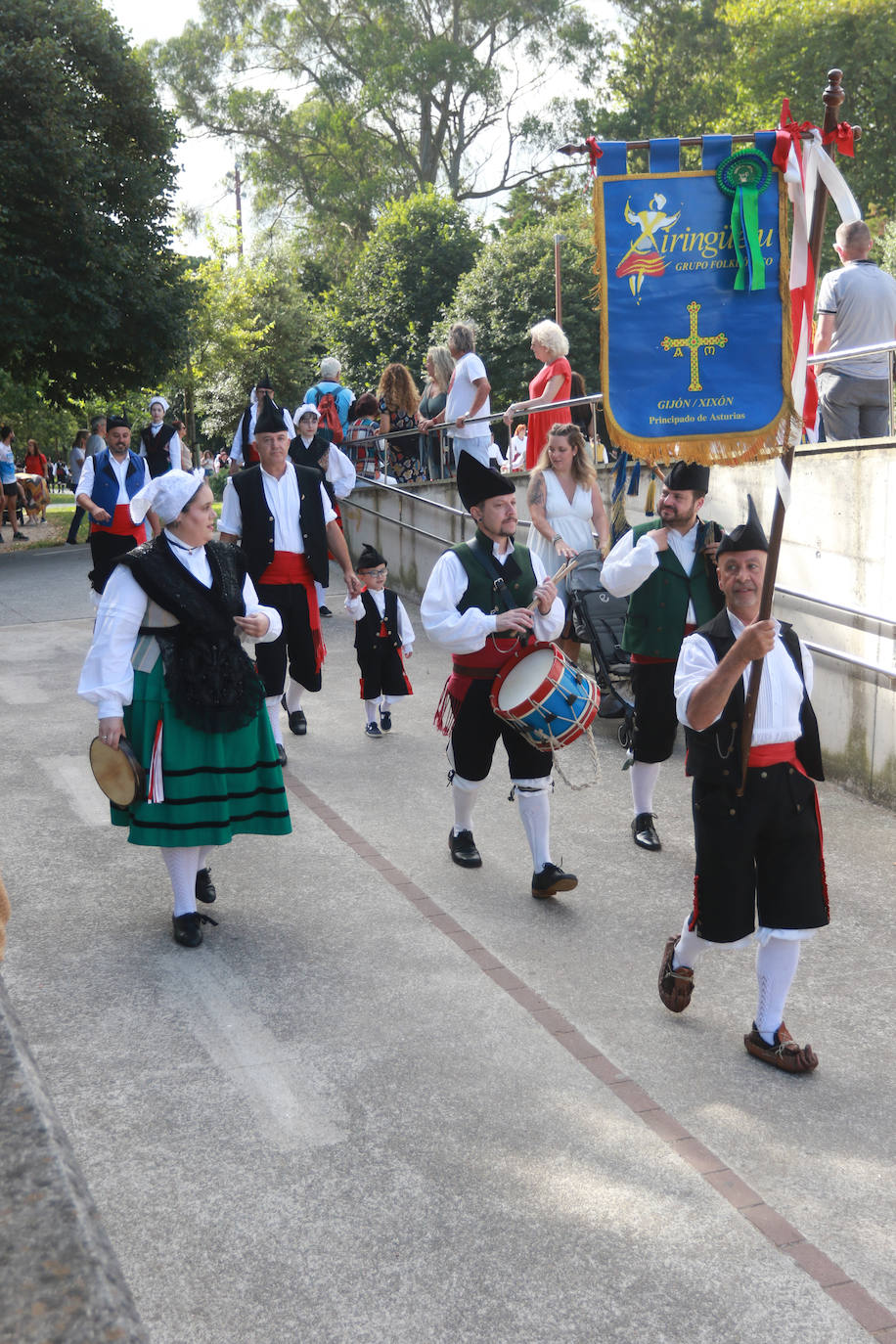 Un Día de Asturias en Gijón para la historia