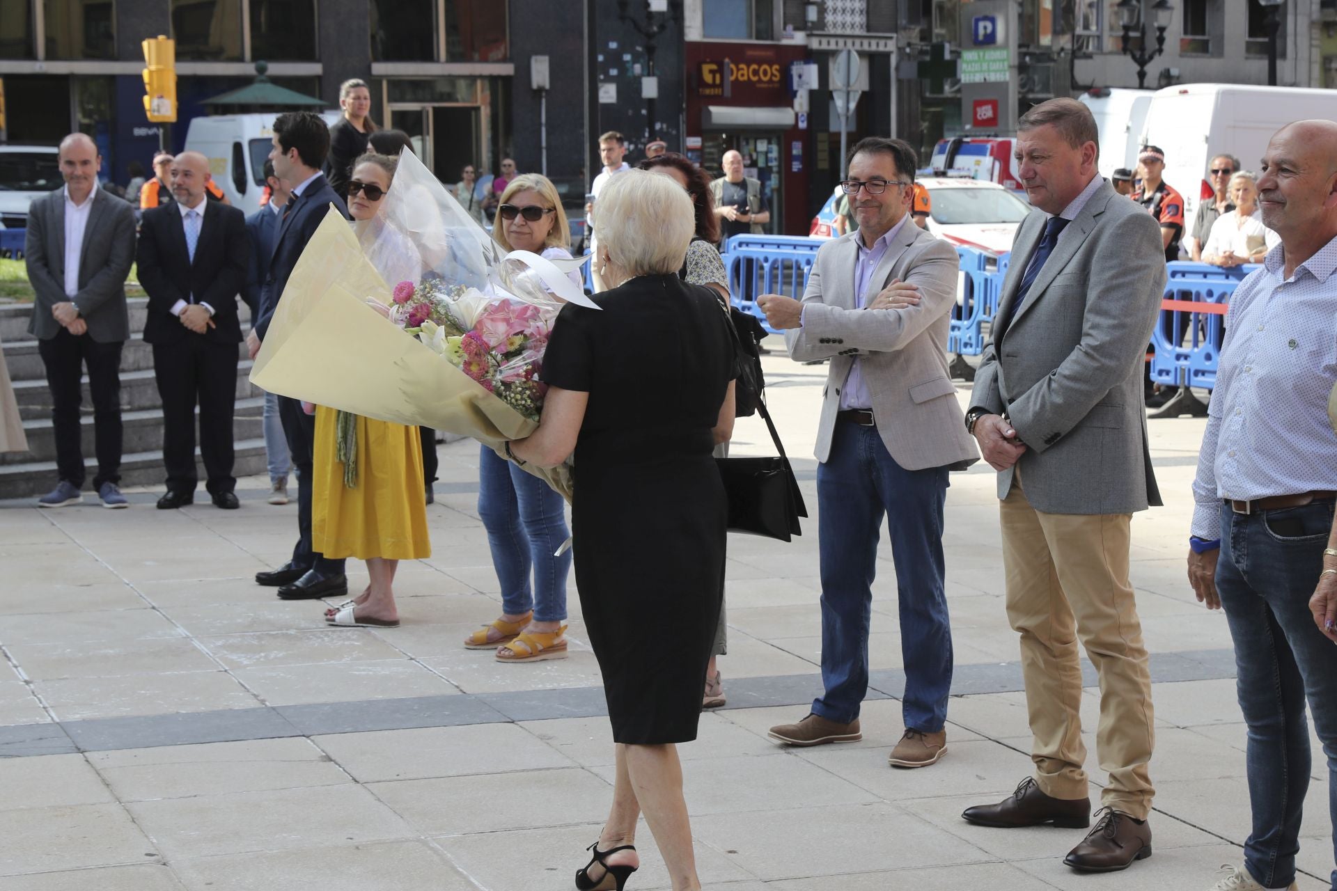 Homenaje y ofrenda floral a Jovellanos en Gijón