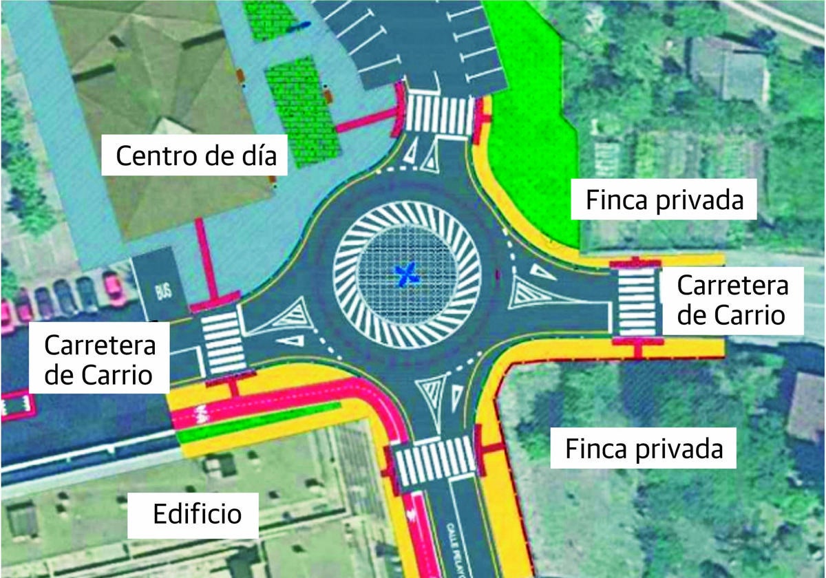 La glorieta para desatascar el tráfico en Pola de Laviana costará 351.020 euros