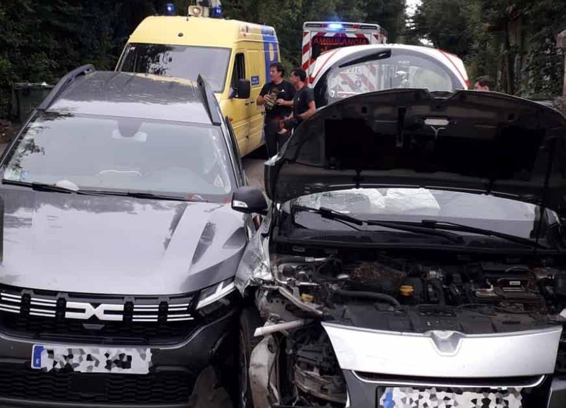 Herida en un accidente de tráfico en Villaviciosa