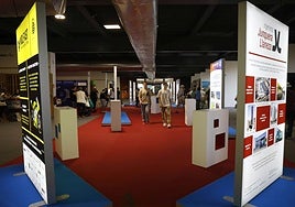 Pabellón de la Ingeniería Técnica Industrial en la 67 edición de la FIDMA. Fotógrafo: J. Simal