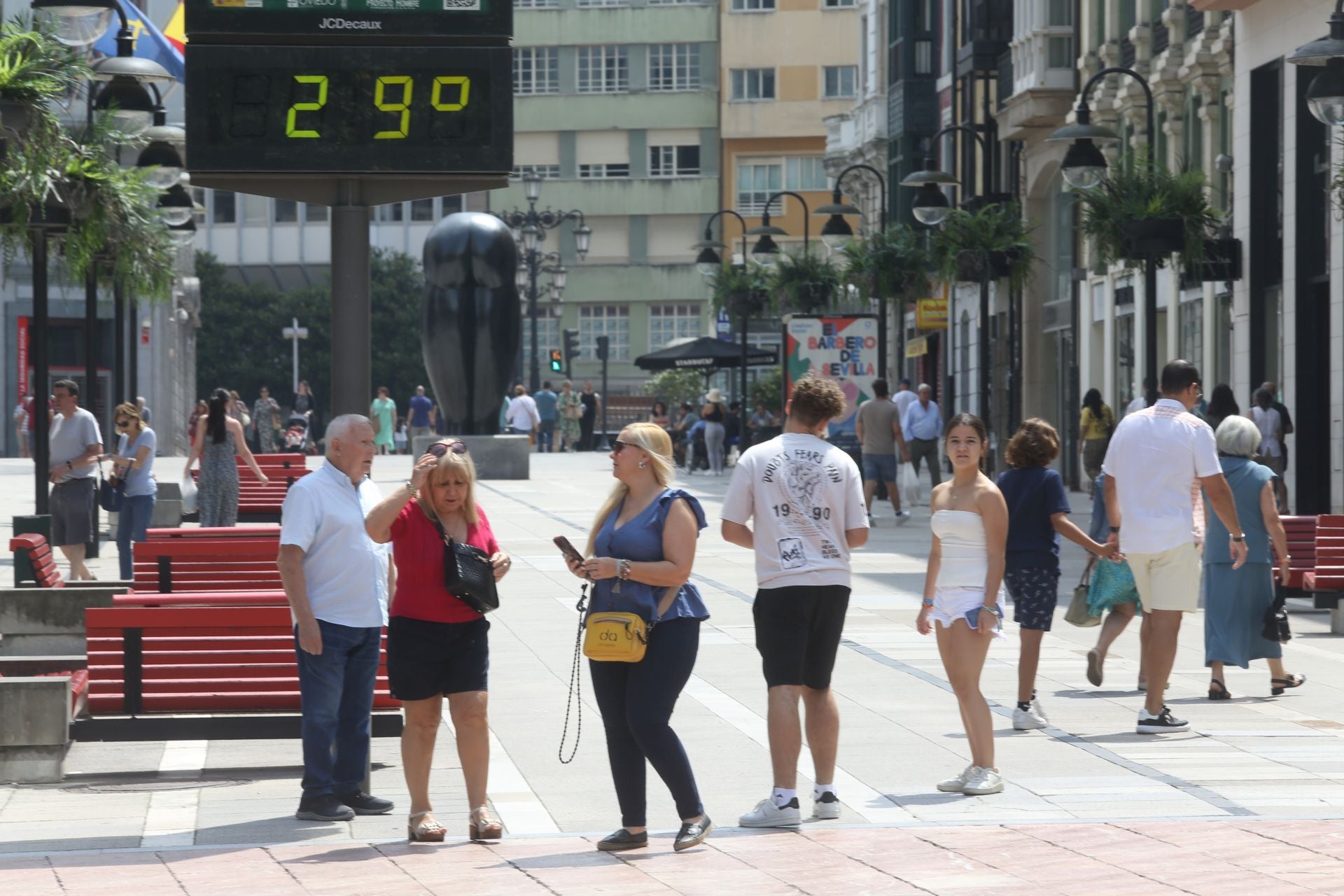 El calor llega a Asturias