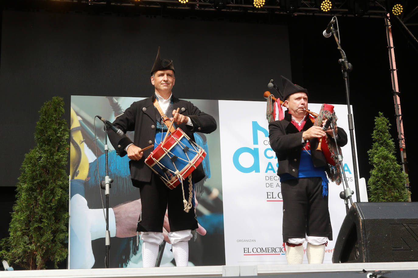 Entrega de premios del Concurso de Canción Asturiana de EL COMERCIO