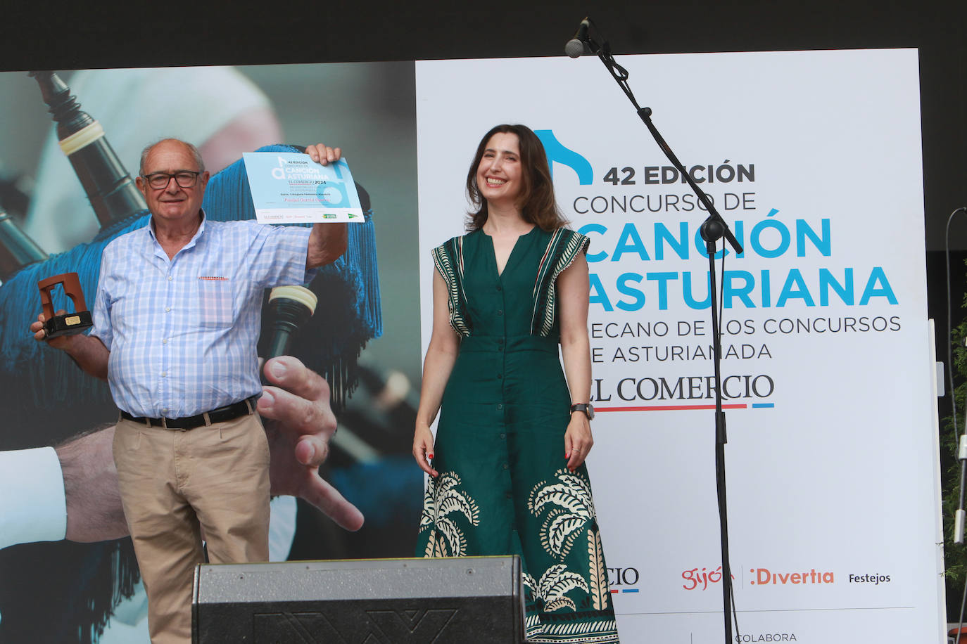 Entrega de premios del Concurso de Canción Asturiana de EL COMERCIO