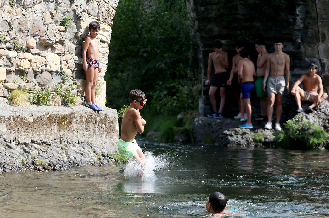 Asturias sufre la ola de calor