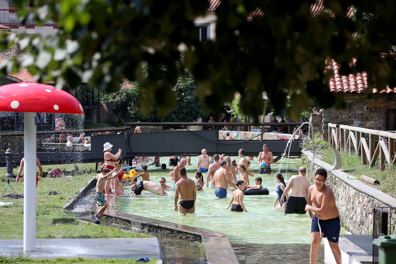 Asturias sufre la ola de calor