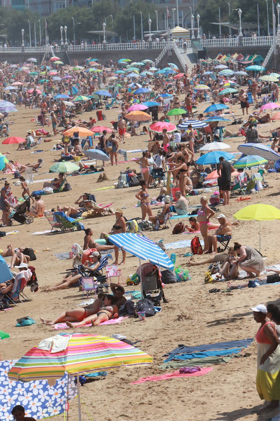 Asturias sufre la ola de calor