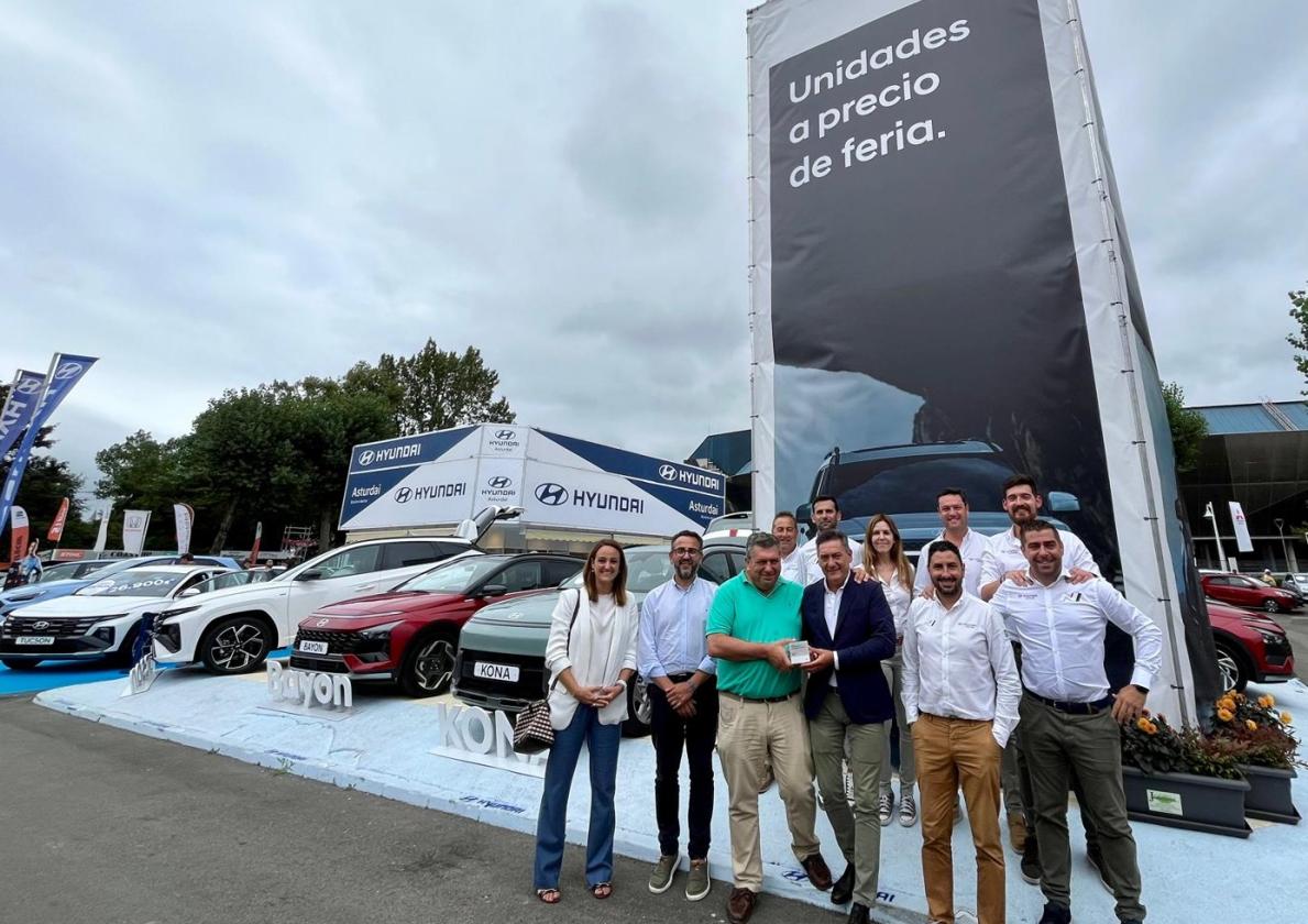 El nuevo Santa Fe y el Bayon son dos de las recientes novedades presentadas por Hyundai que se pueden ver en la Feria de Muestras de Asturias.