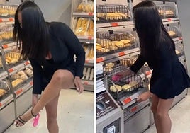 La protagonista de esta grabación es la modelo e influencer británica Chloe López.