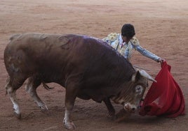 Triunfador. Marco Pérez se llevó el mano a mano en El Bibio.