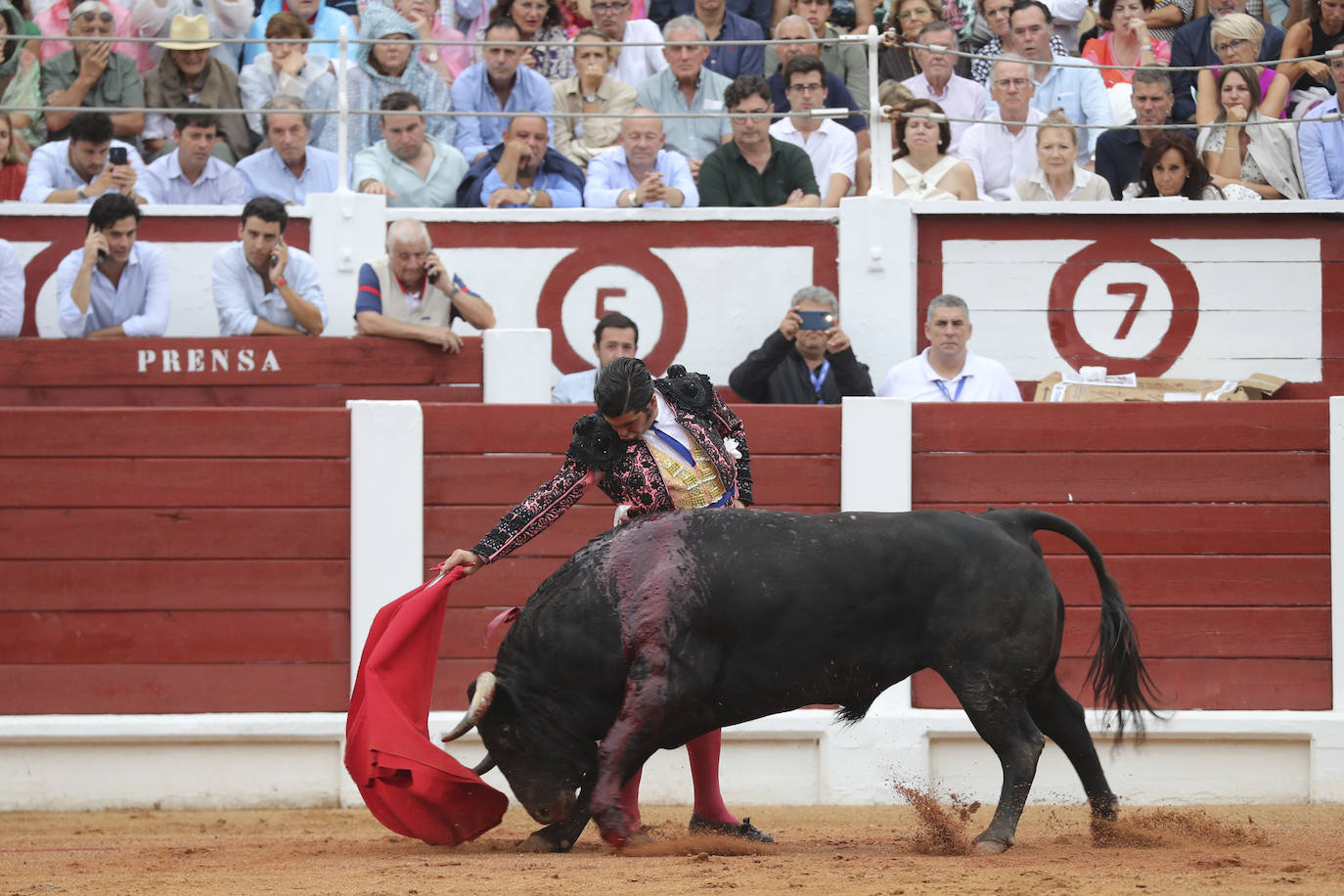 Tercera jornada de toros en Gijón