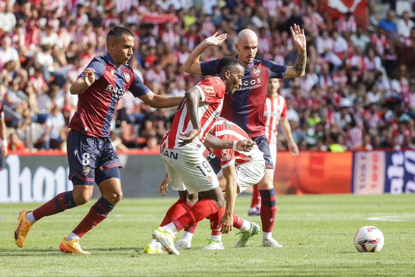 Las mejores jugadas del Sporting - Levante