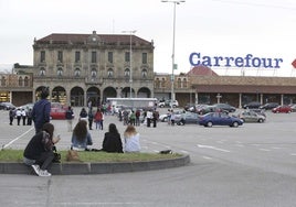 El parking de ParqueAstur.