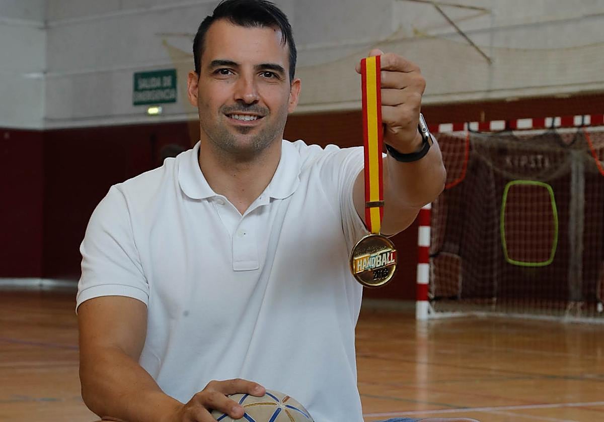 Carlos Ruesga, en el Braulio García.